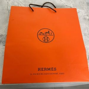 Authentic Hermes Large Shopping Bag